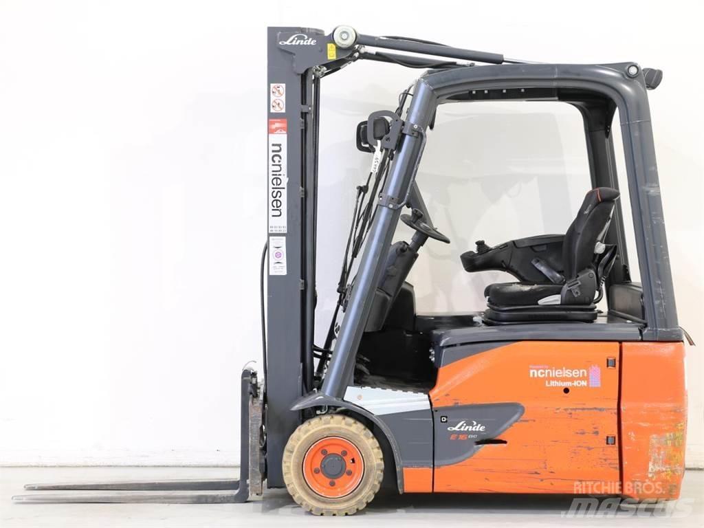 Linde E16/386-02 EVO 전동 지게차