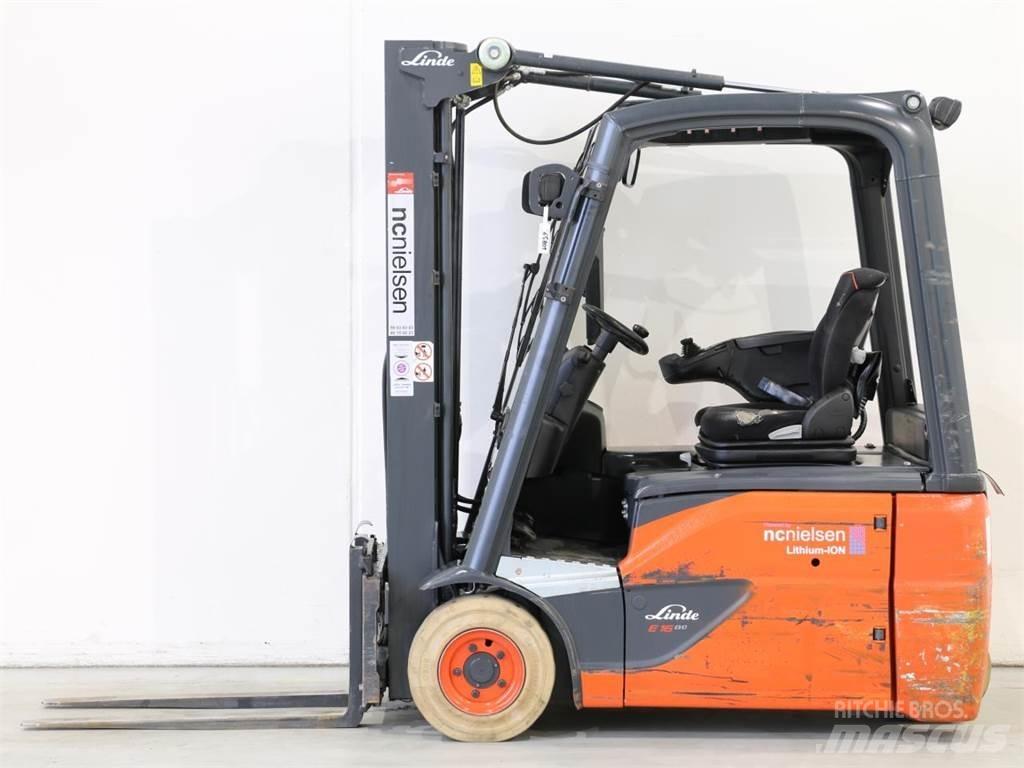 Linde E16/386-02 EVO 전동 지게차