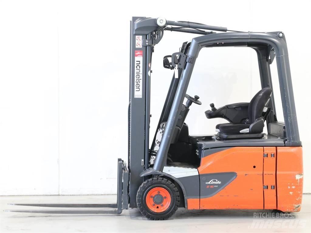 Linde E16/386-02 EVO 전동 지게차