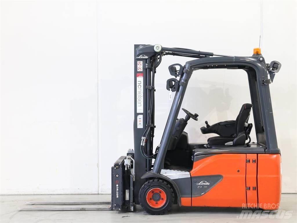 Linde E16/386-02 EVO 전동 지게차