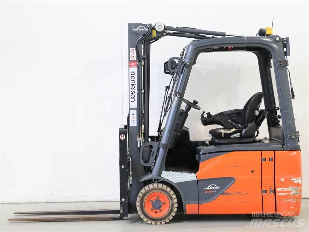 Linde E16 EVO/386-02 전동 지게차
