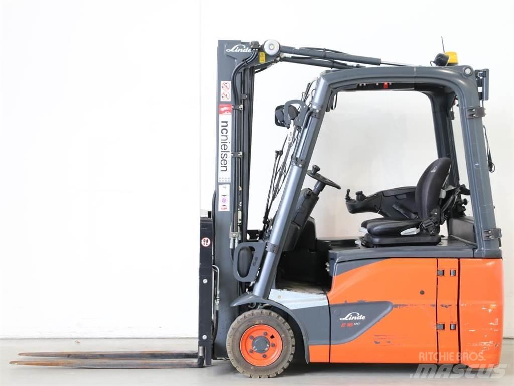 Linde E16 EVO/386-02 전동 지게차