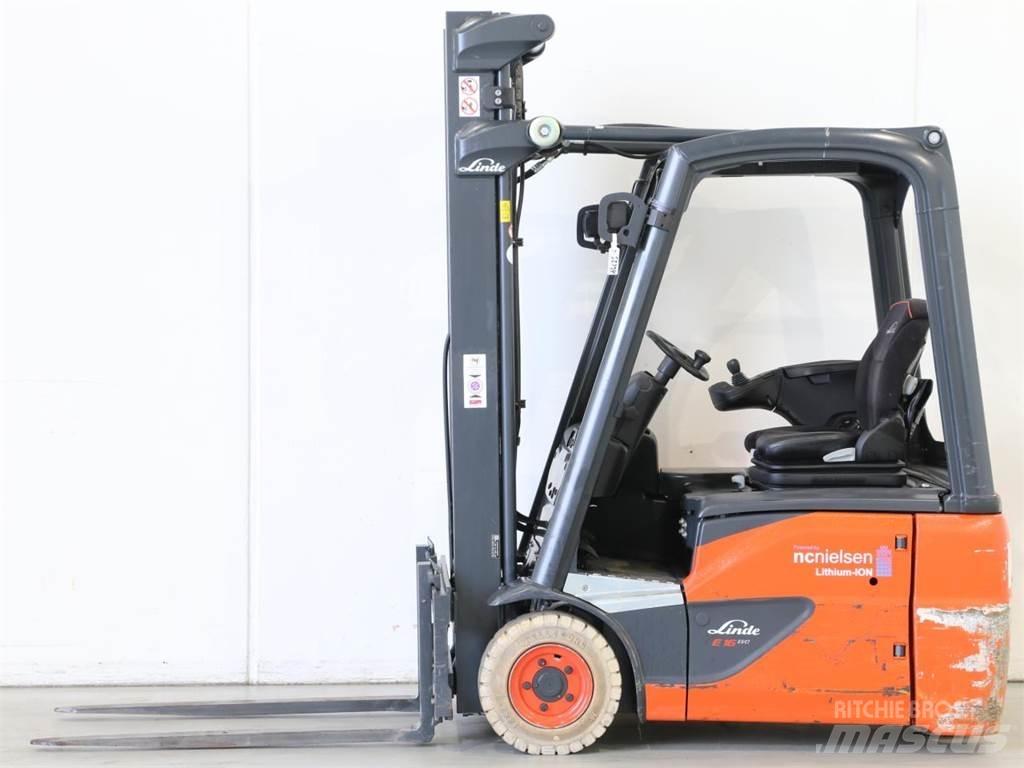 Linde E16C/386 EVO 전동 지게차