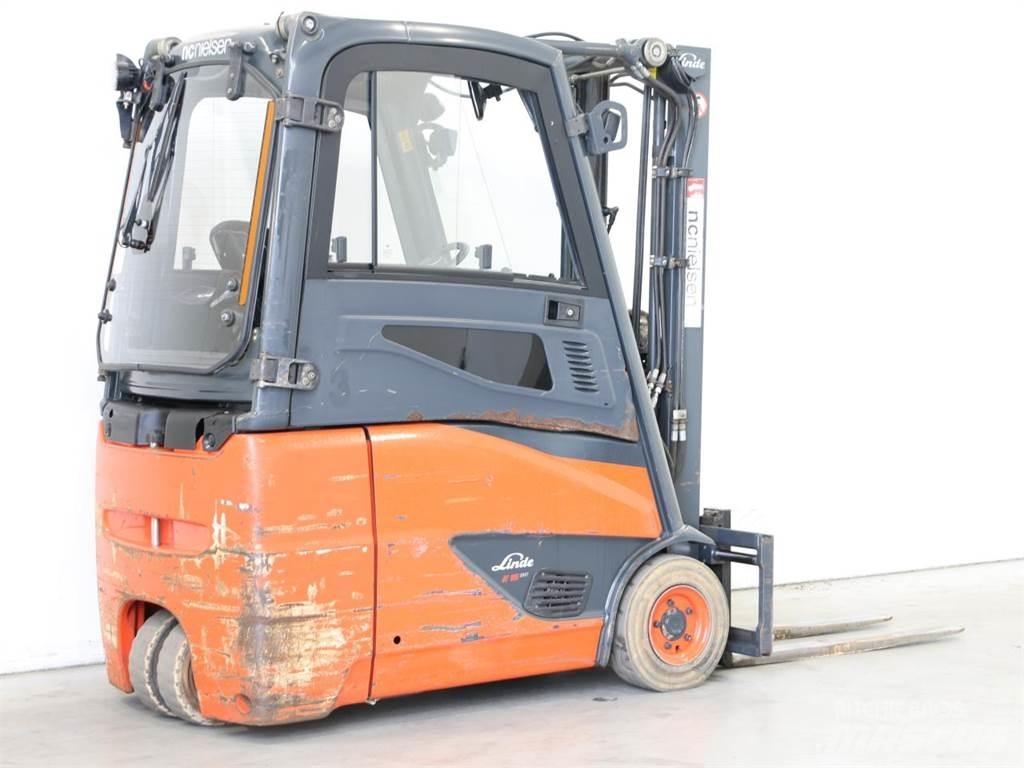 Linde E16H/386-02 전동 지게차
