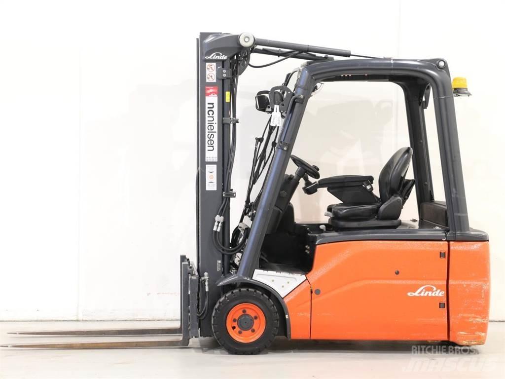 Linde E16L/386-01 전동 지게차