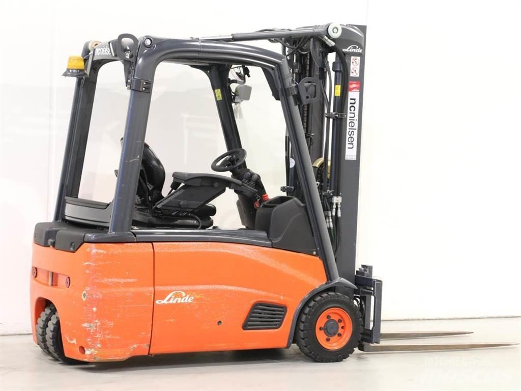 Linde E16L/386-01 전동 지게차