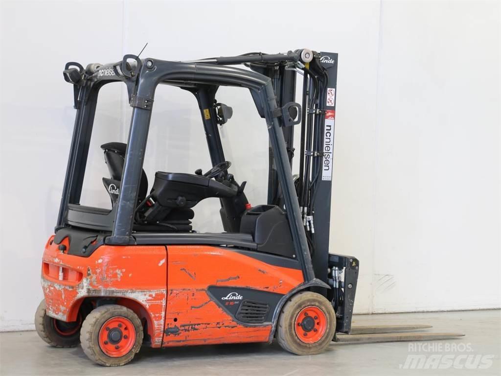 Linde E16P/386-02 전동 지게차