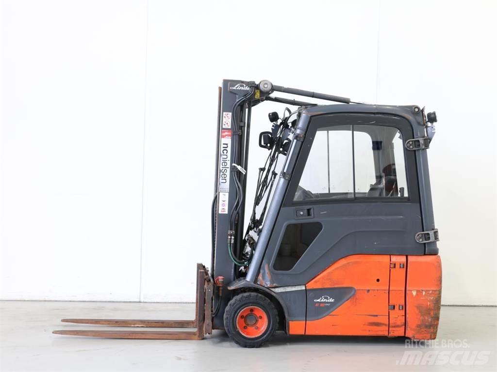 Linde E18/386-02 EVO 전동 지게차
