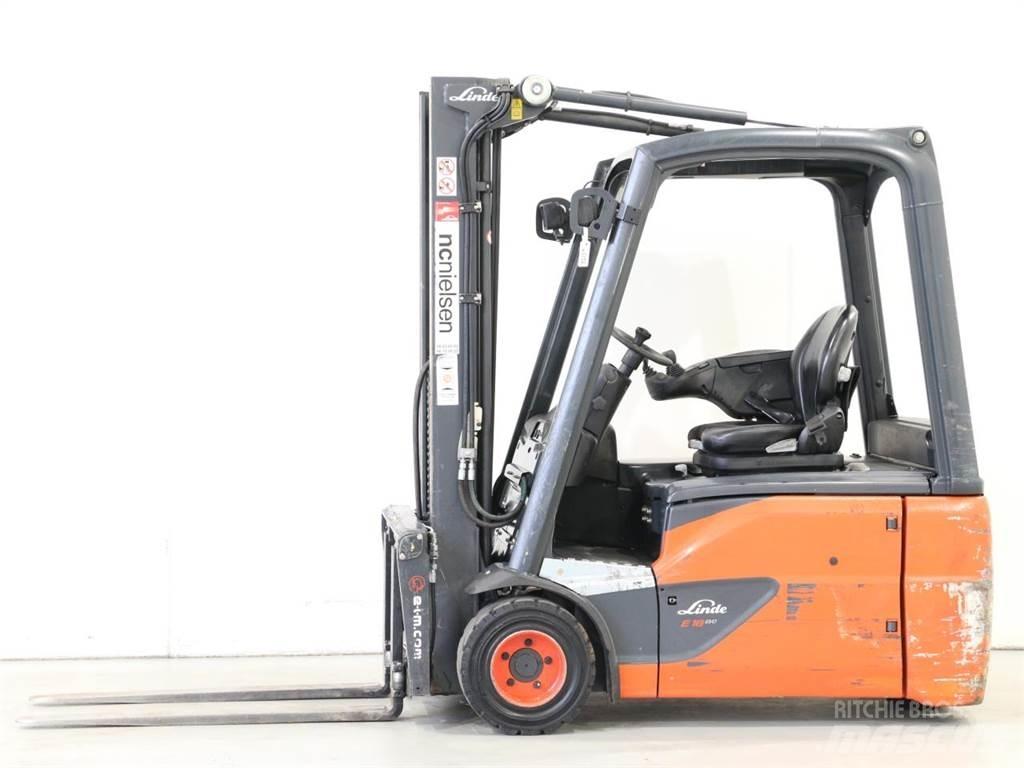 Linde E18/386-02 EVO 전동 지게차