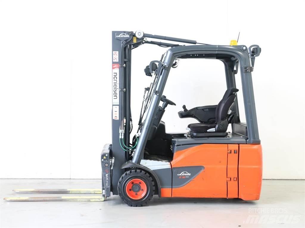 Linde E18 EVO/386-02 전동 지게차