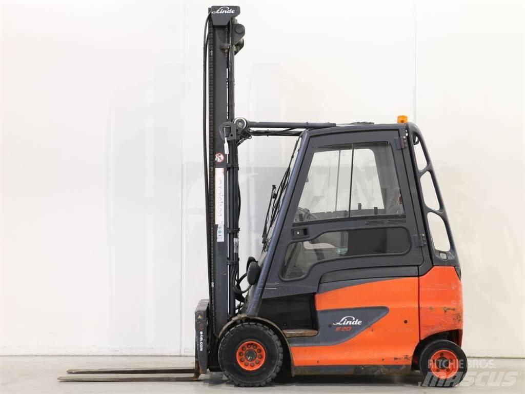 Linde E20/600H/387 전동 지게차