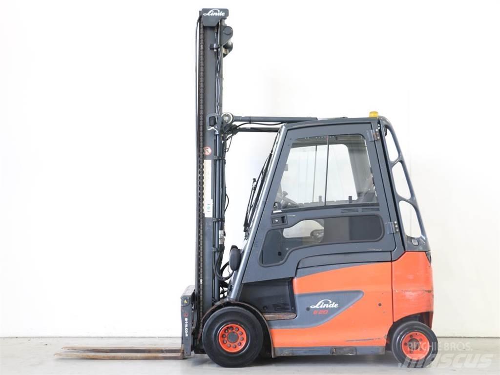 Linde E20/600H/387 전동 지게차