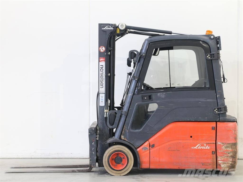 Linde E20L/386 전동 지게차