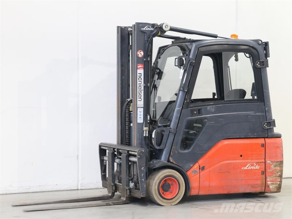 Linde E20L/386 전동 지게차