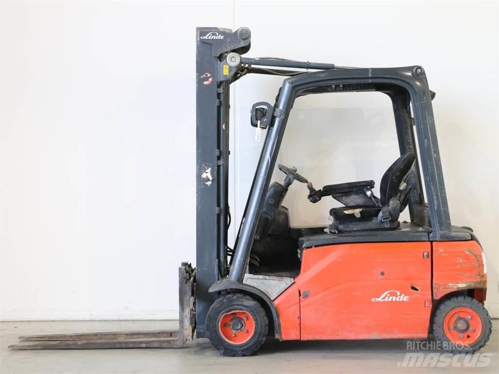 Linde E20PL/386-01 전동 지게차