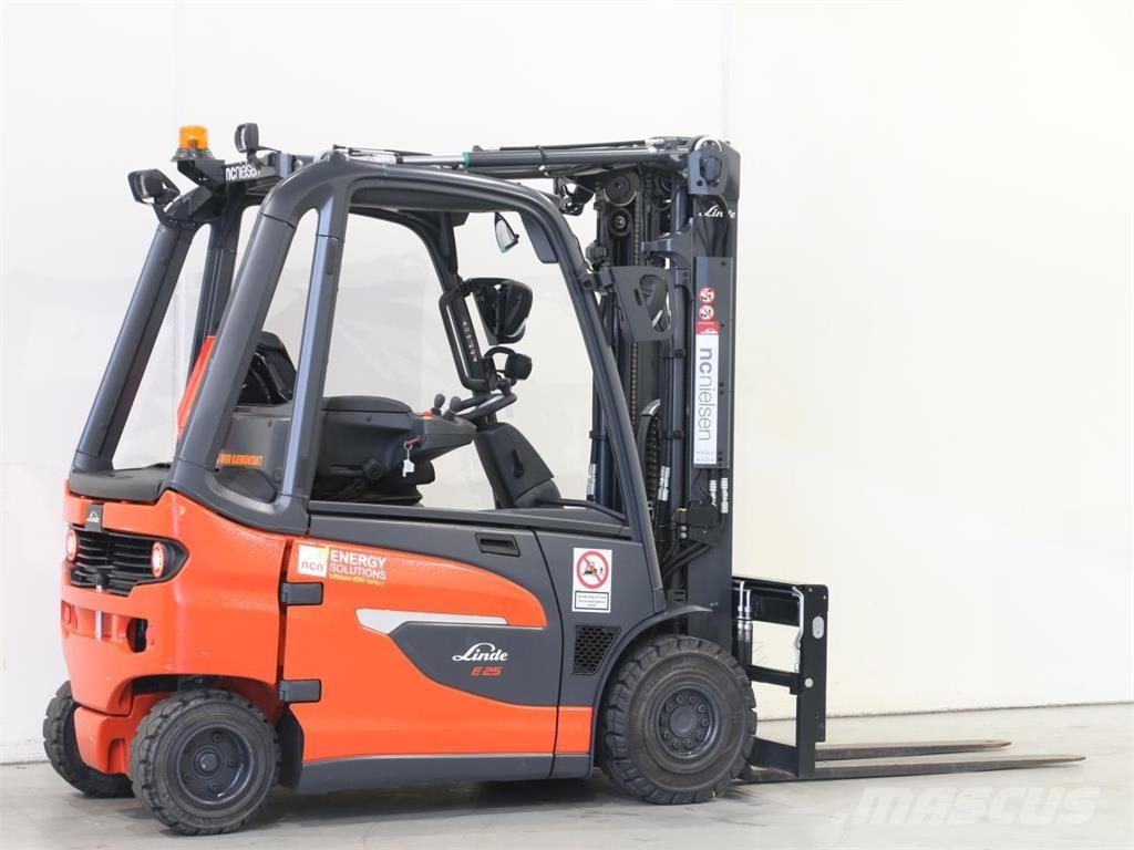 Linde E25/1252-01 전동 지게차