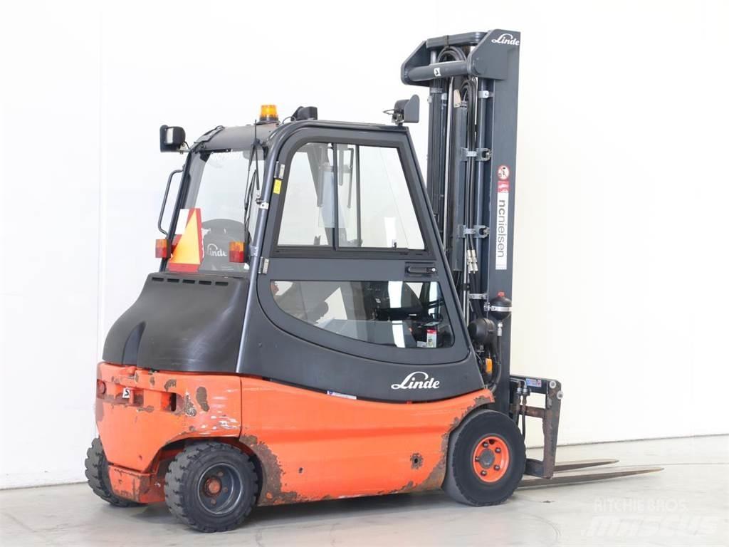 Linde E25/336-03 전동 지게차