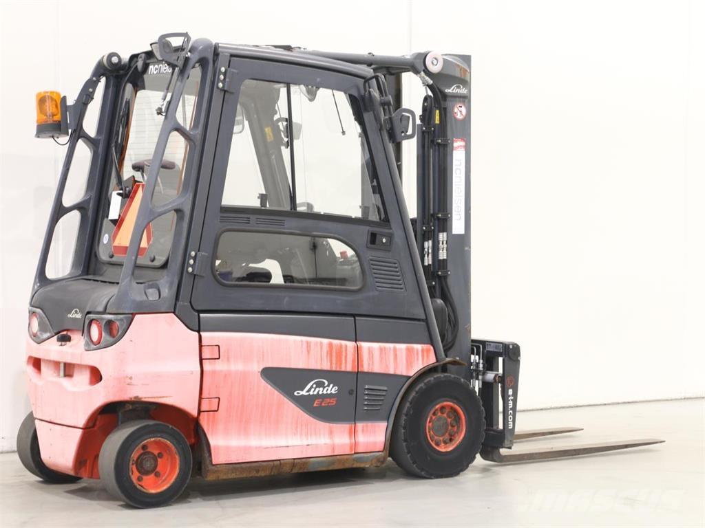 Linde E25/387 전동 지게차