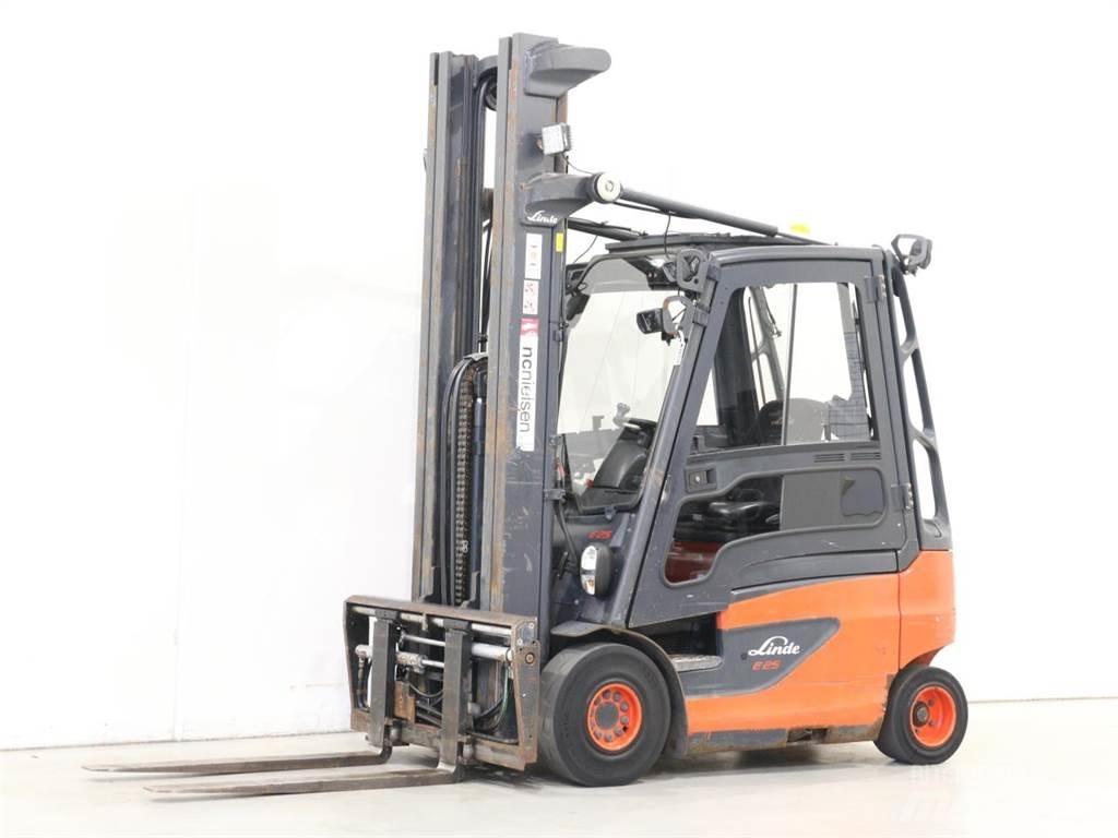Linde E25/387-01 전동 지게차