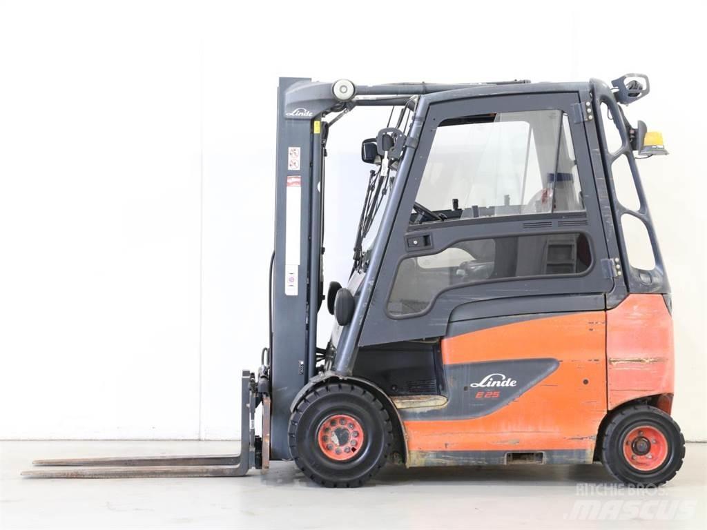 Linde E25/600H/387 전동 지게차