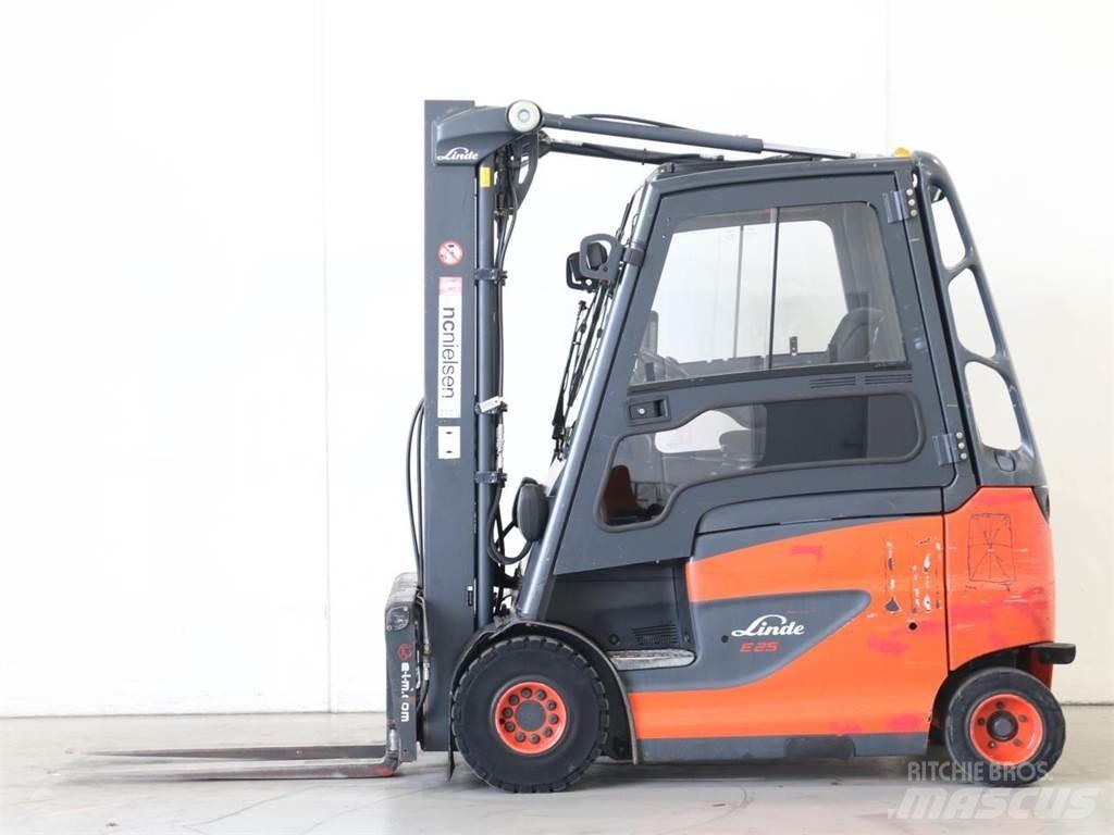 Linde E25/600H/387 전동 지게차