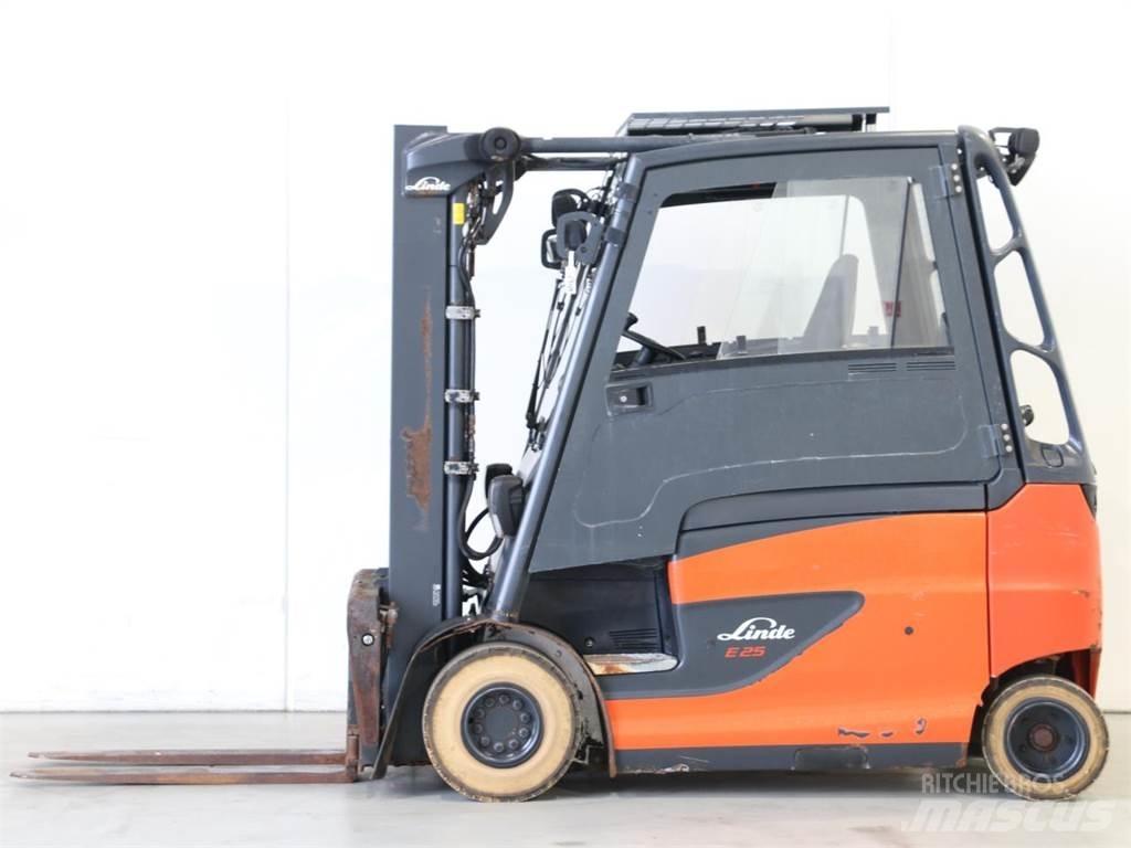 Linde E25/600HL/387 전동 지게차