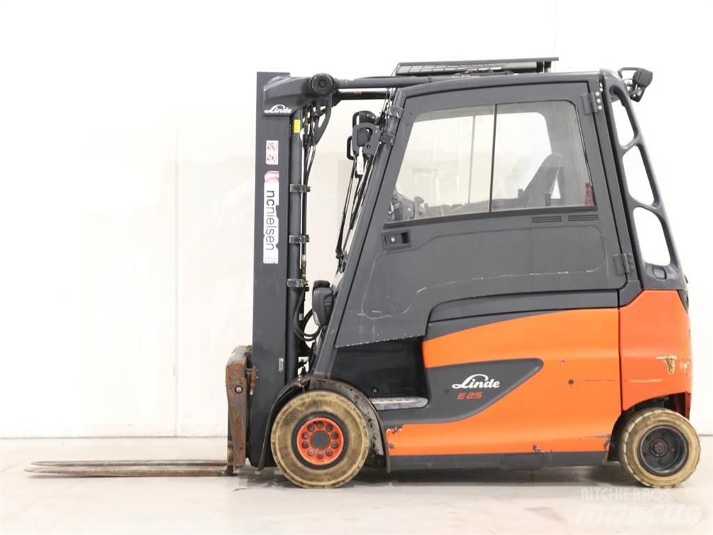 Linde E25/600HL/387 전동 지게차
