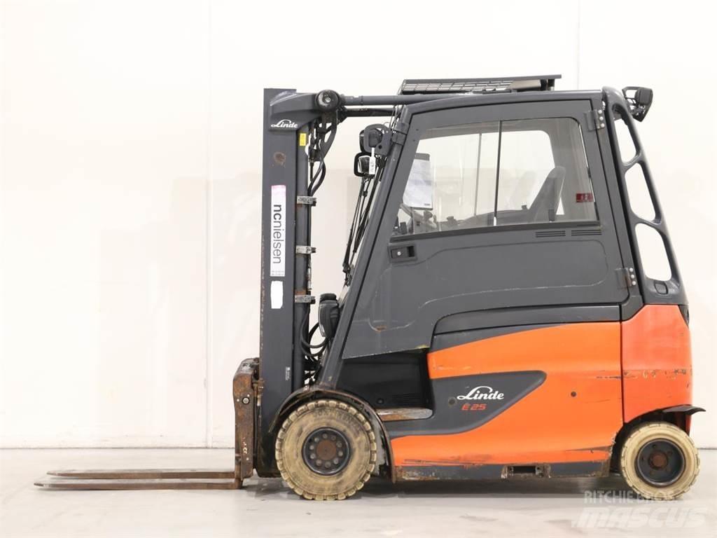 Linde E25/600HL/387 전동 지게차