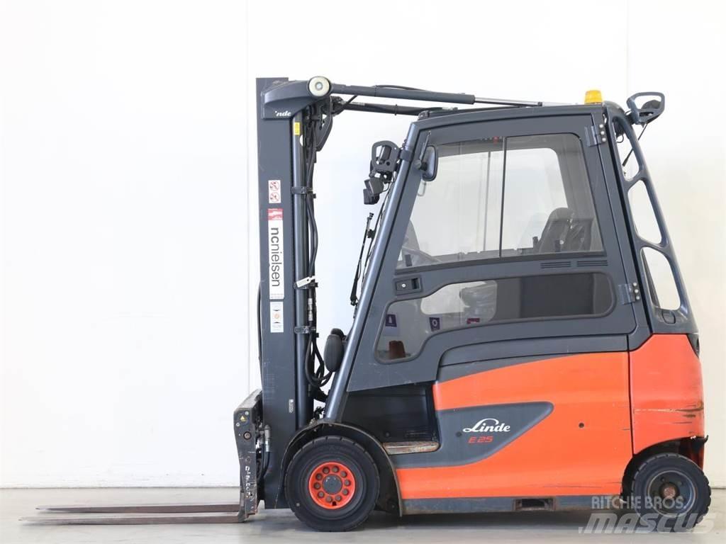 Linde E25/600HL/387 전동 지게차