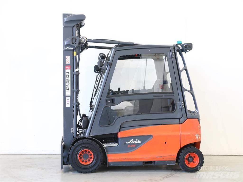 Linde E25L/387 전동 지게차