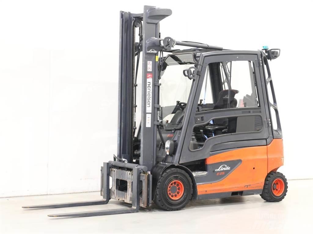 Linde E25L/387 전동 지게차