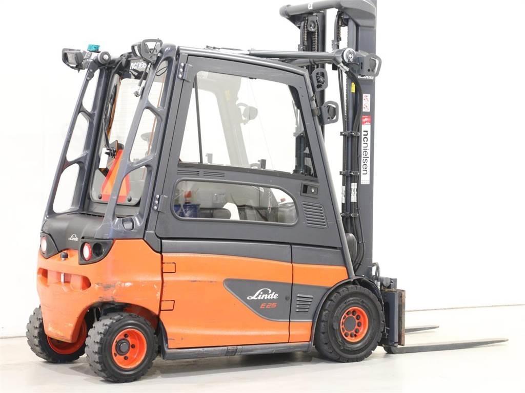 Linde E25L/387 전동 지게차