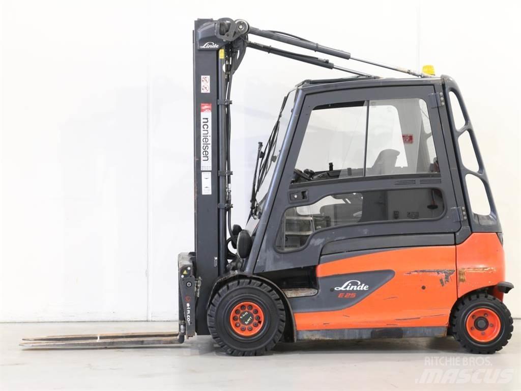 Linde E25L/387 전동 지게차