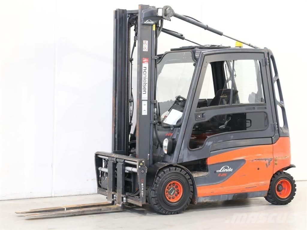 Linde E25L/387 전동 지게차