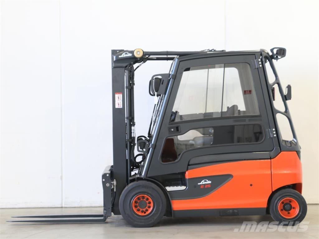 Linde E25L/387 전동 지게차