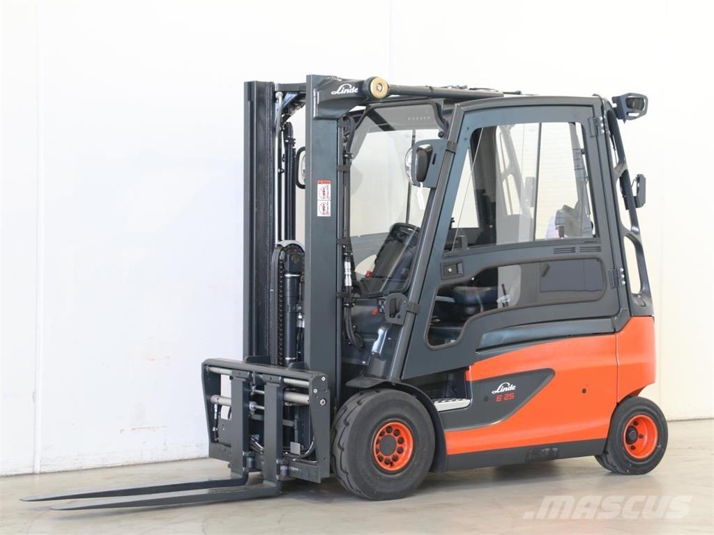 Linde E25L/387 전동 지게차