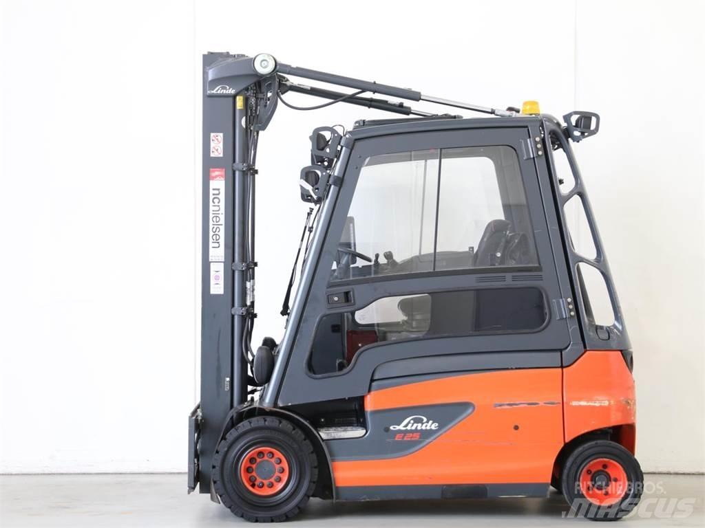 Linde E25L/387 전동 지게차