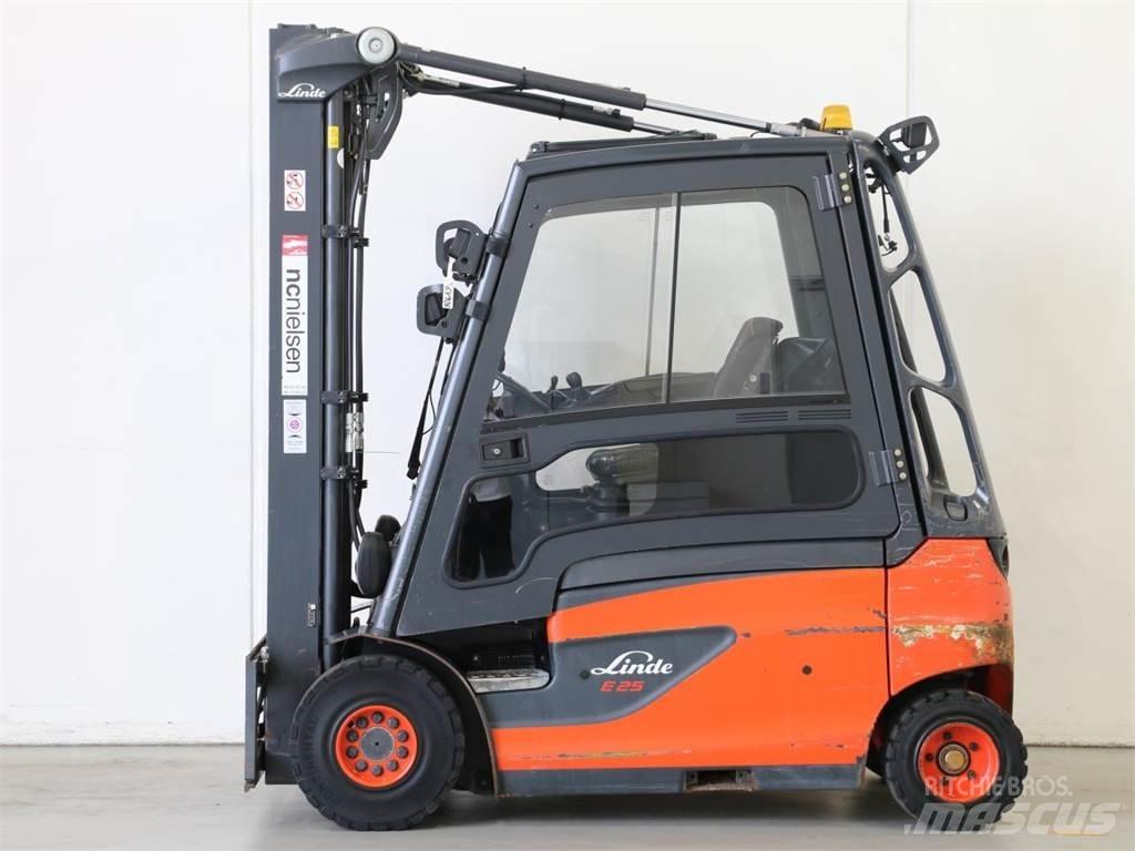 Linde E25L/387 전동 지게차