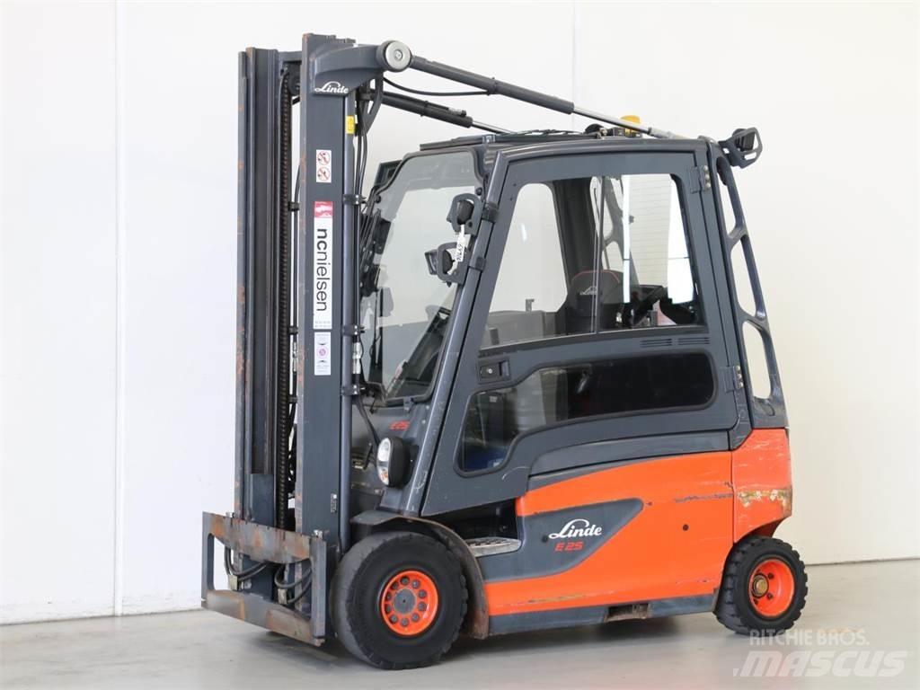 Linde E25L/387 전동 지게차