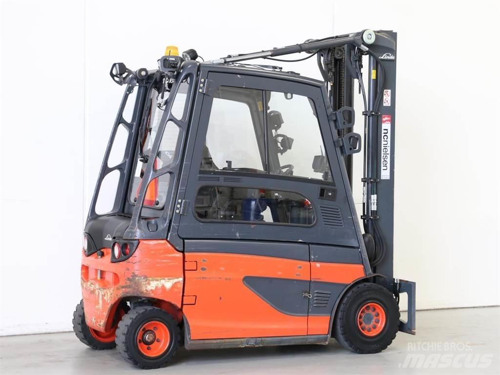 Linde E25L/387 전동 지게차
