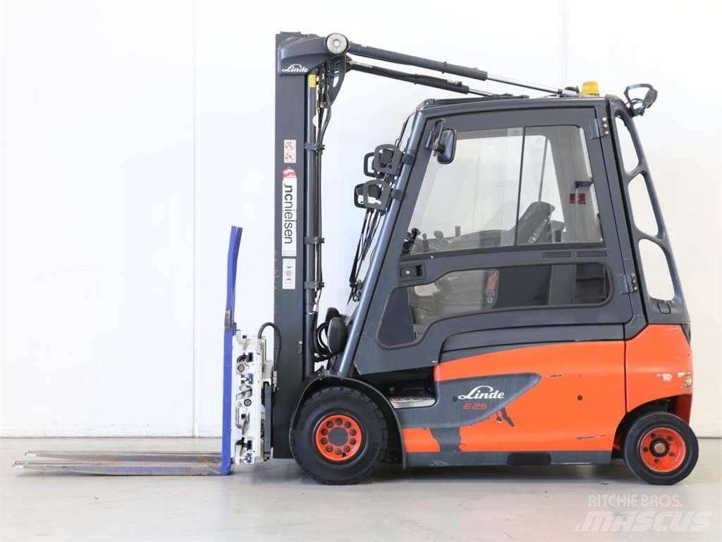 Linde E25L/387 전동 지게차
