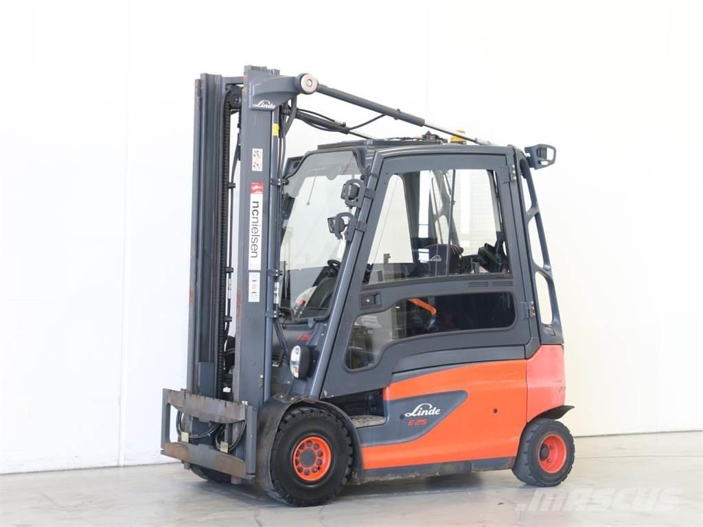 Linde E25L/387 전동 지게차