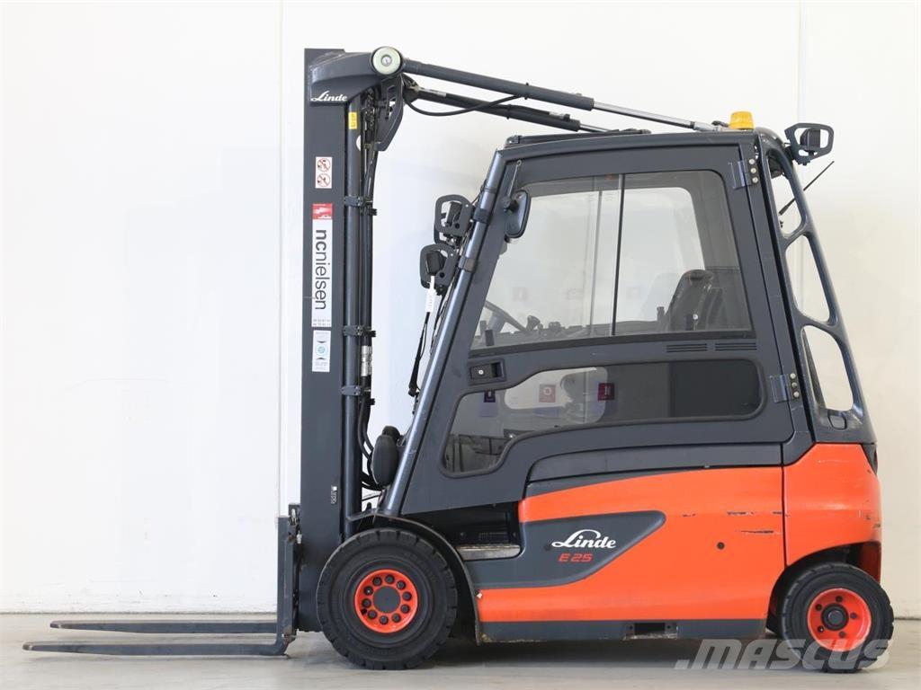 Linde E25L/387 전동 지게차