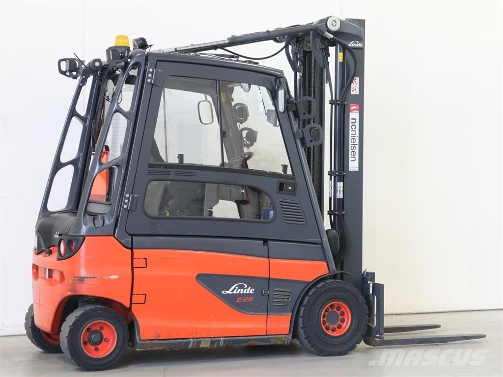 Linde E25L/387 전동 지게차