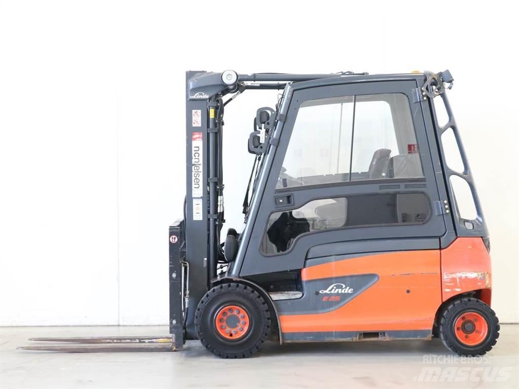 Linde E25L/387 전동 지게차