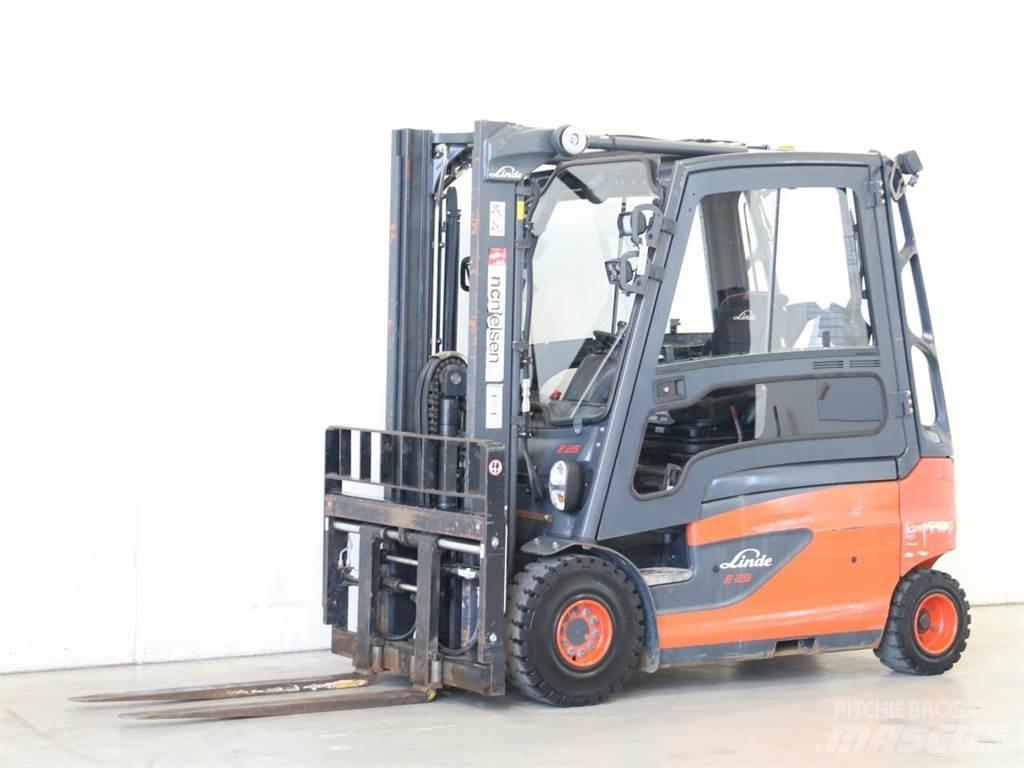 Linde E25L/387 전동 지게차