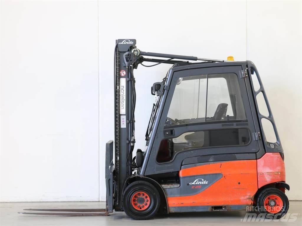 Linde E25L/387 전동 지게차