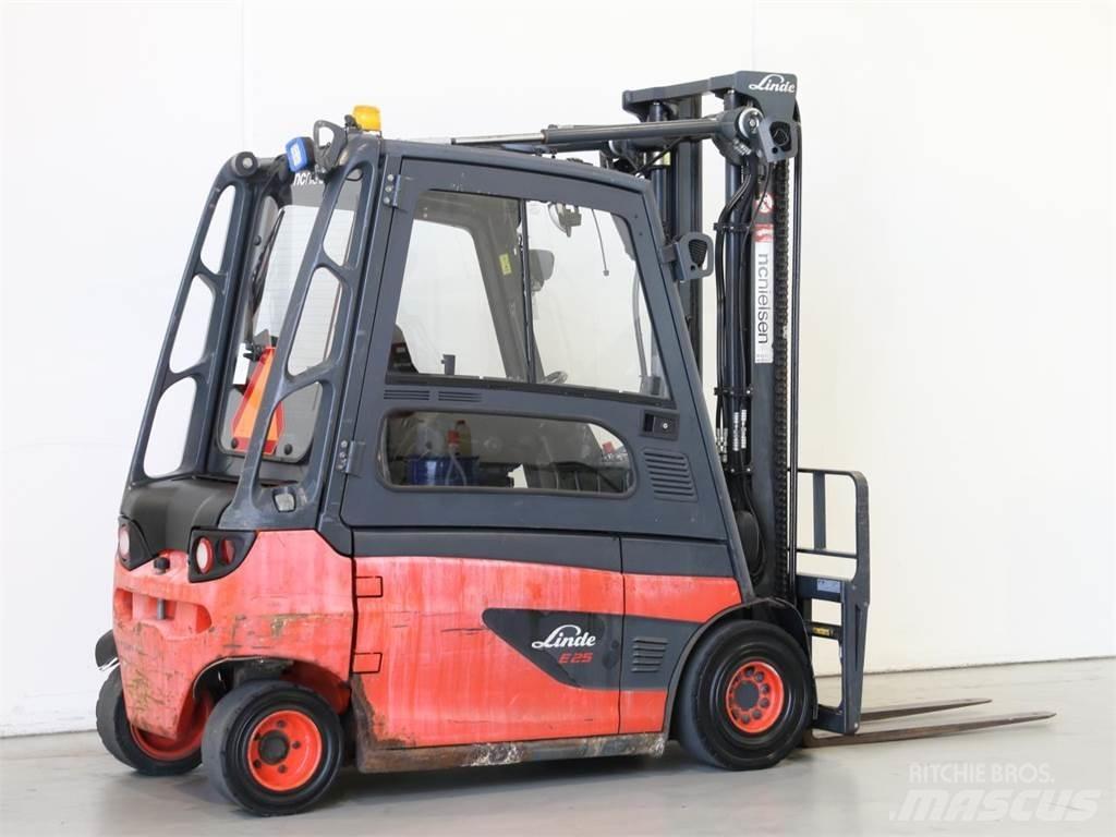 Linde E25L/387 전동 지게차