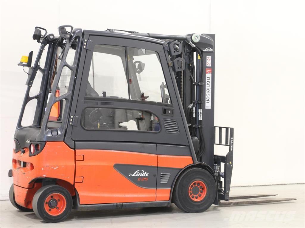 Linde E25L/387 전동 지게차