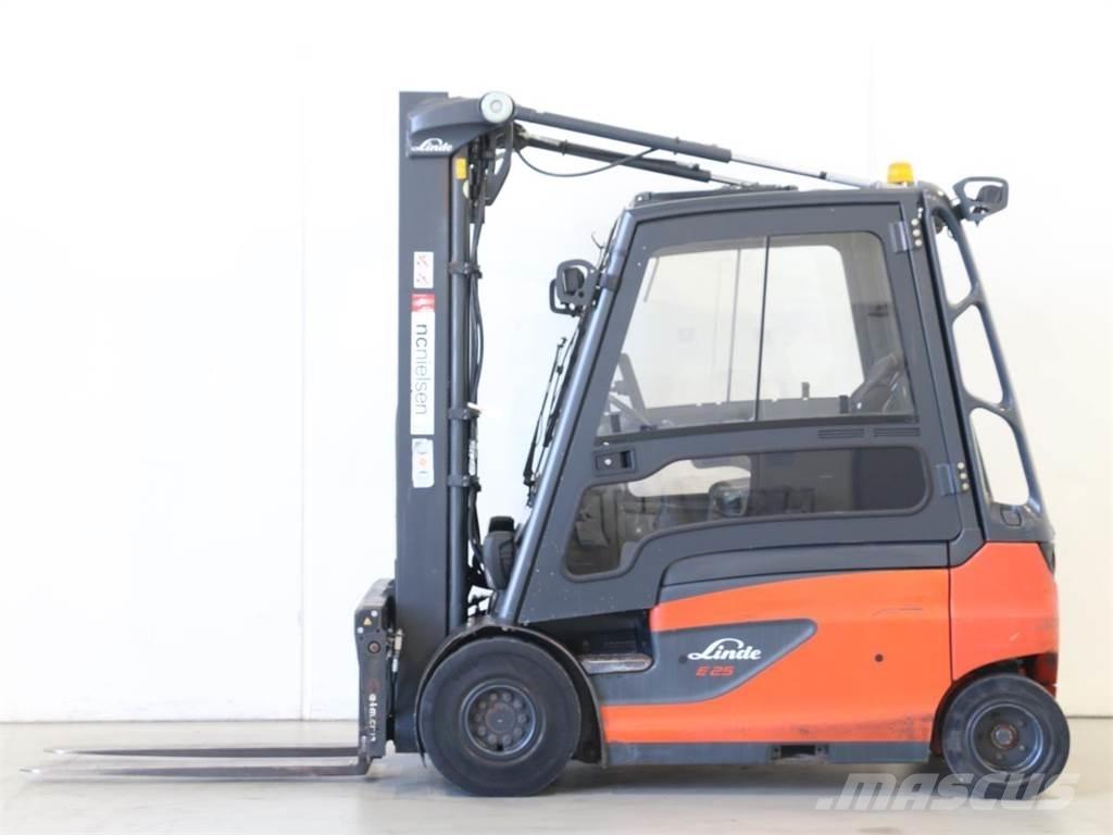 Linde E25L/387 전동 지게차